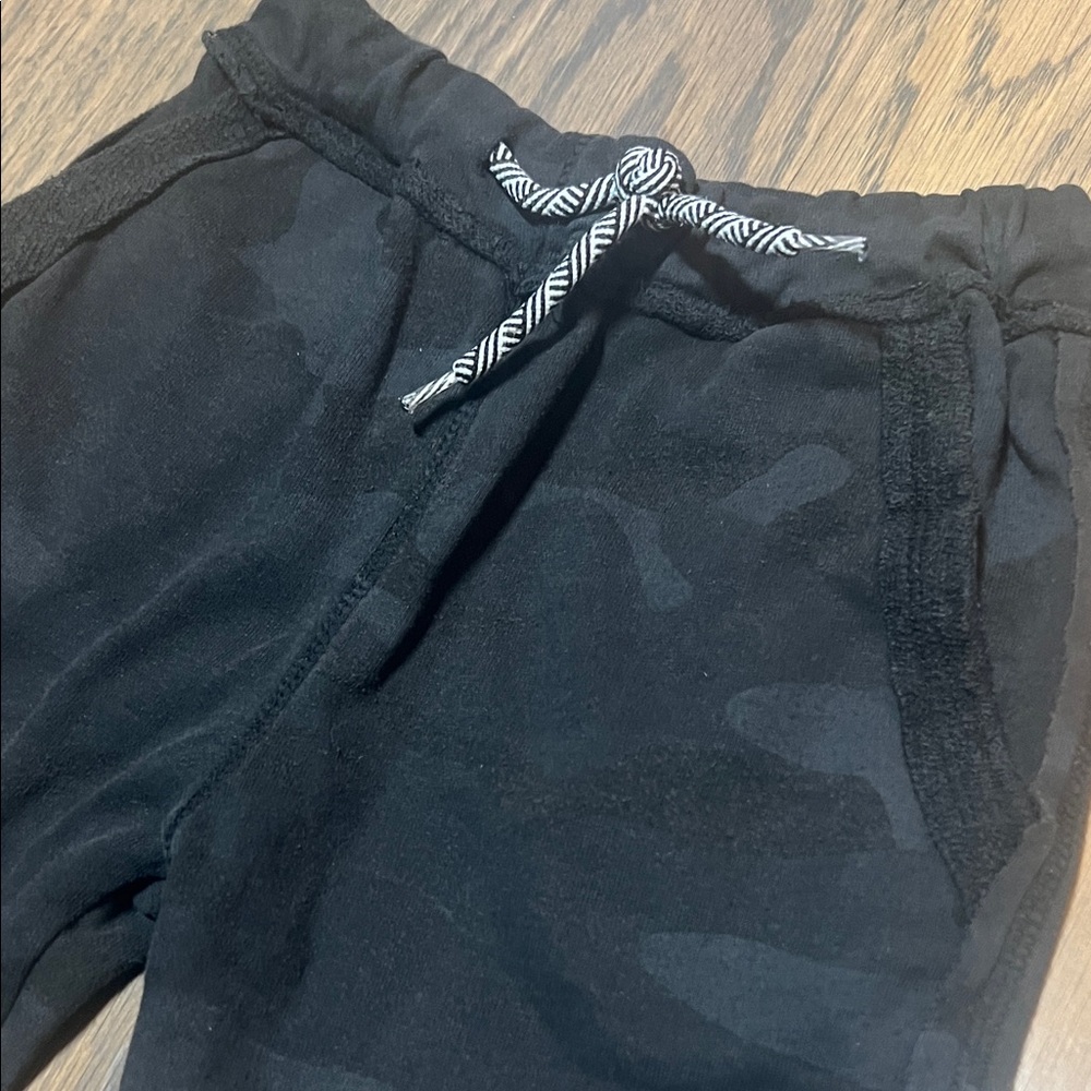 Appaman Black Camouflage Kids Shorts